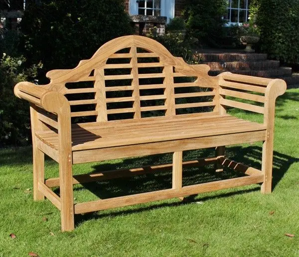 Commercial Grade Teak Garden Bench