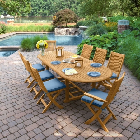 Architectural Teak Outdoor Dining Sets